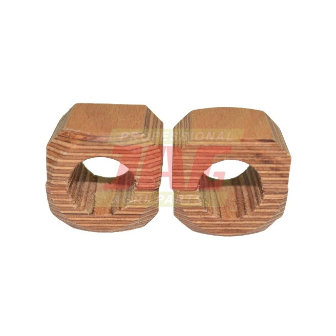 JAG05-0108 Komplet panewek drewnianych Fi25