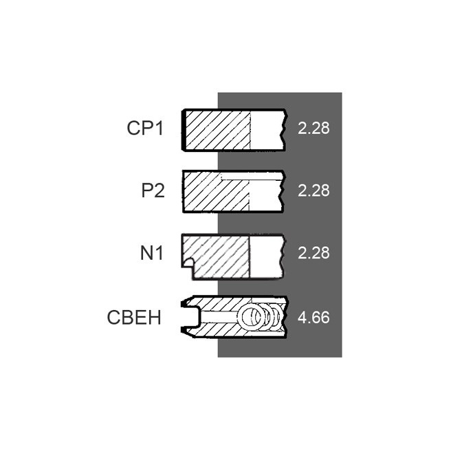 JAG99-0133 PierÅ›cienie tÅ‚okowe