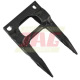 JAG01-0003 Bagnet podwÃ³jny blaszany - System Schumacher Easy Cut II (rozstaw 12mm)-SCH