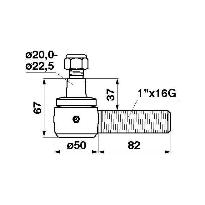 JAG28-0031 Gałka targańca