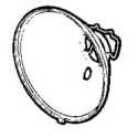AL14203 Miroir réflecteur Hella 105MM