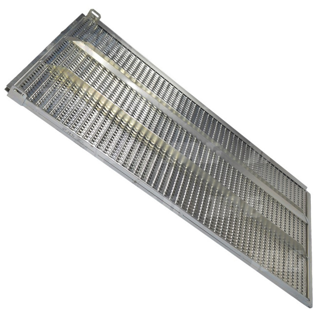 JAG25-0076 Sito żaluzjowe ocynkowane dolne, lamela-10mm