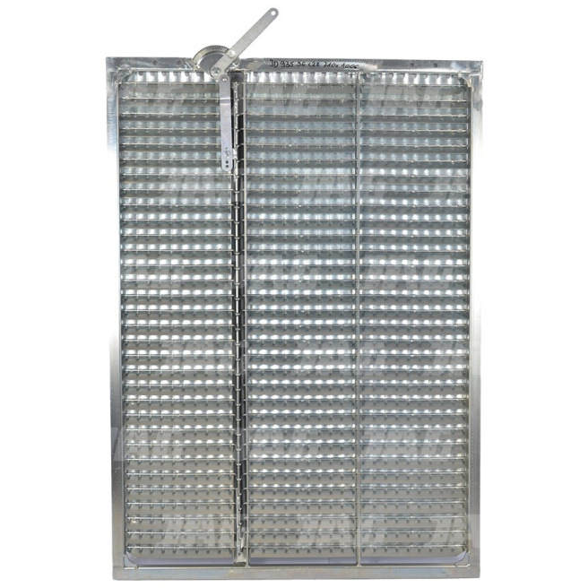 JAG25-0075 Sito żaluzjowe ocynkowane górne, lamela-22mm