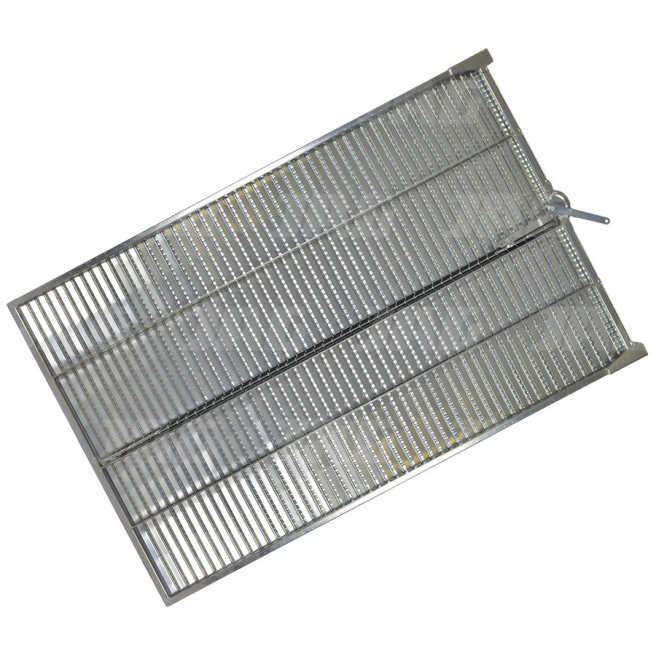 JAG25-0042 Sito żaluzjowe ocynkowane dolne, lamela-10mm