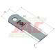 JAG01-0032 NÃ³Å¼ sieczkarni ruchomy gruboÅ›Ä‡ 3mm MWS Germany