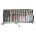 AZ38262 Grille d'extrémité galvanisée, lamelle - 22 mm