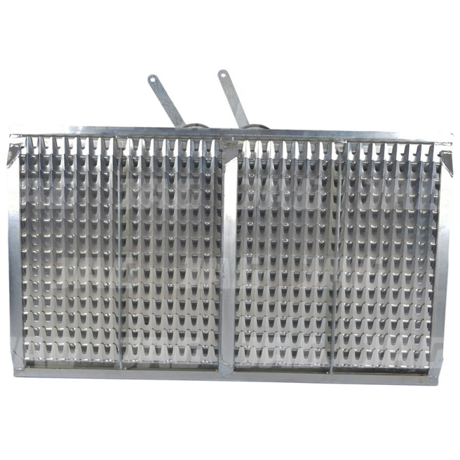 JAG23-0053 Sito żaluzjowe ocynkowane końcowe, lamela-22mm