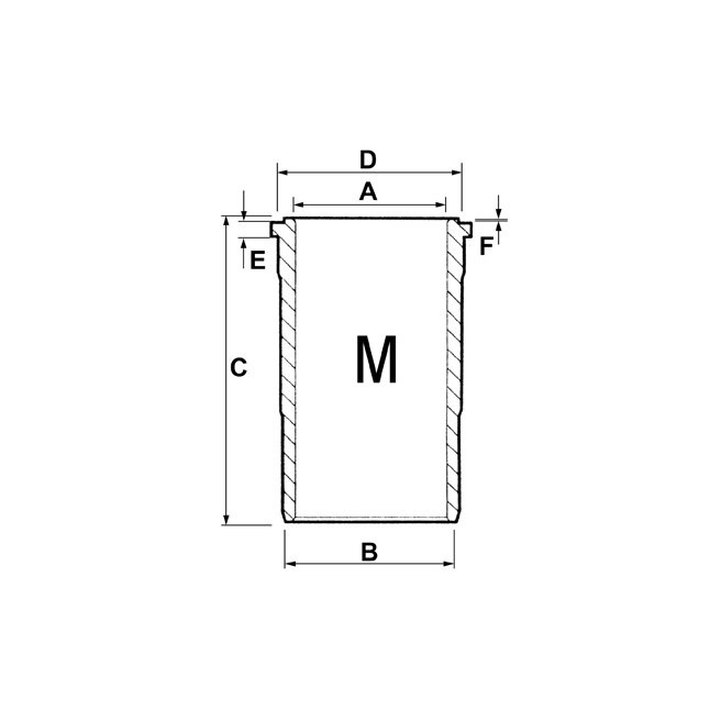 JAG99-0575 Tuleja gotowa