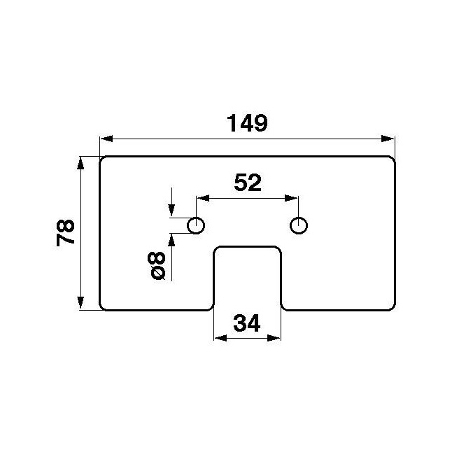 JAG24-0018 Łopatka gumowa JAG PREMIUM