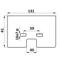80393694 Plaque de fixation