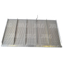 80429109 Grille d'extrémité galvanisée, lamelle - 22 mm
