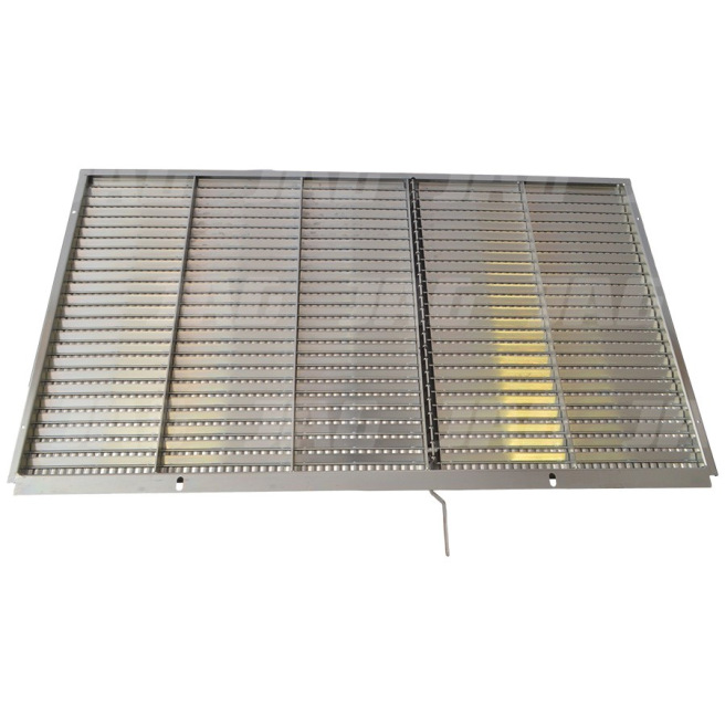 80429109 Sito żaluzjowe ocynkowane końcowe, lamela-22mm