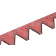 JAG01-0061 Faux Claas 4,50 m 2 sacs. Dom.segmentowa /Sections RASSPE 611203/