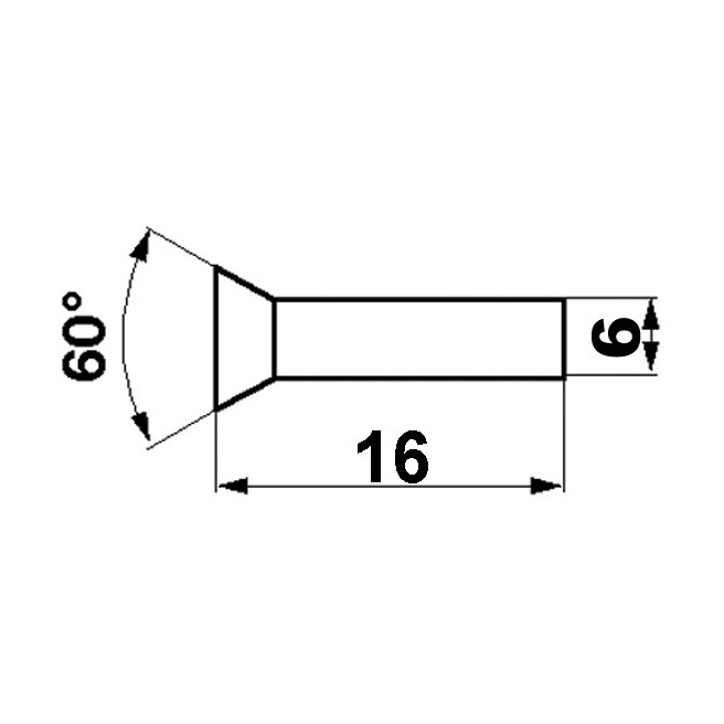 JAG01-0018 Nit pÅ‚aski /op.500g./ 6x16
