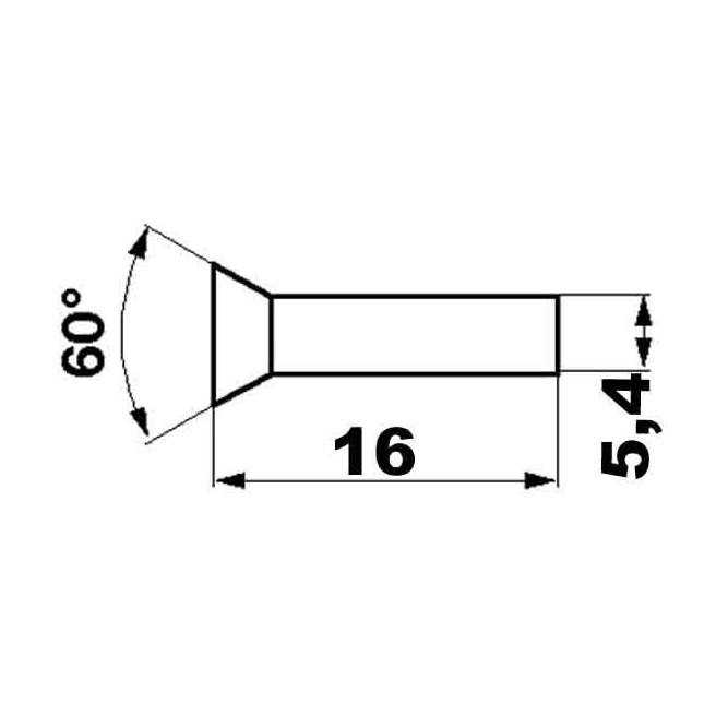 JAG01-0020 Nit pÅ‚aski /op.500g./5,4x16