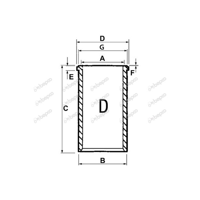 JAG99-0147 Tuleja gotowa