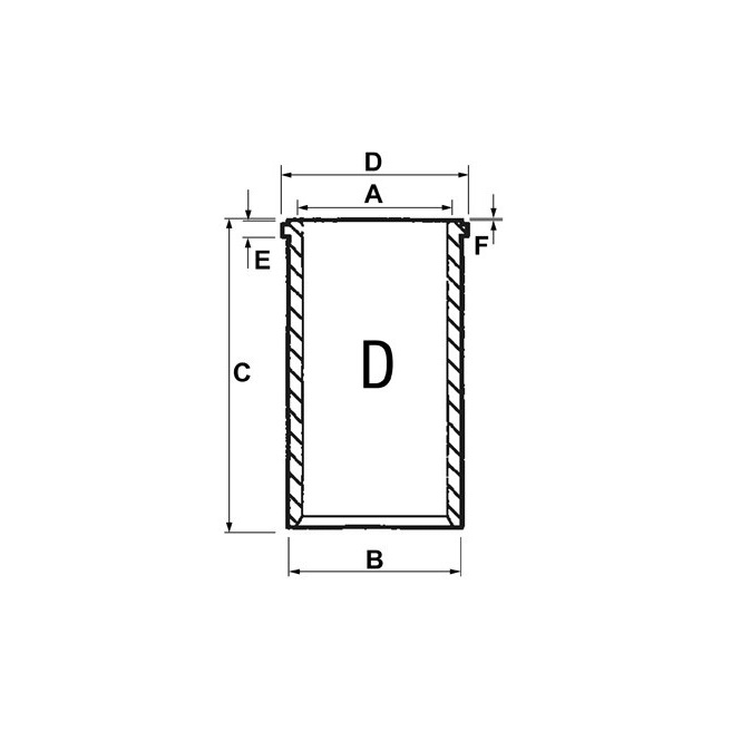 JAG99-0150 Tuleja gotowa