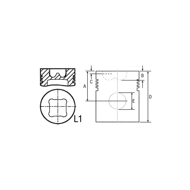 JAG99-0115 TÅ‚ok ze sworzeniem