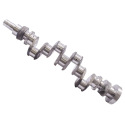 Vilebrequin JAG99-0009 pour Perkins 6 cylindres 3 trous, joint/joint 3637404M91 - Forgé