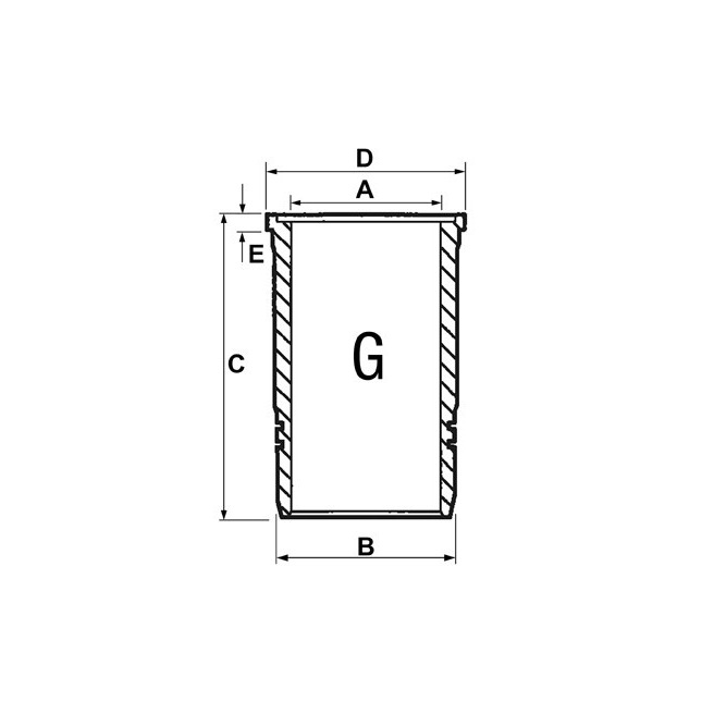 JAG99-0146  Tuleja gotowa