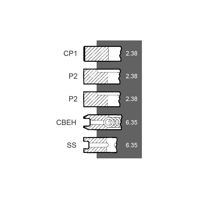 JAG99-0137 PierÅ›cienie tÅ‚okowe
