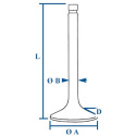 JAG99-0162 Soupape d'aspiration 783095M1