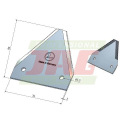 JAG01-0023 Bottom-cut scythe blade DIN80 MWS Germany