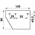 JAG01-0050 Support de tête JAG PREMIUM