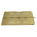 JAG05-0419 Grille à lamelles inférieure galvanisée, 10 mm
