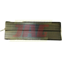 JAG05-0418 Grille à persiennes galvanisée supérieure, lamelles - 22 mm Premium