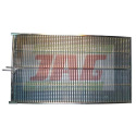 JAG05-0048 Grille à persiennes galvanisée supérieure, lamelles - 22 mm Premium