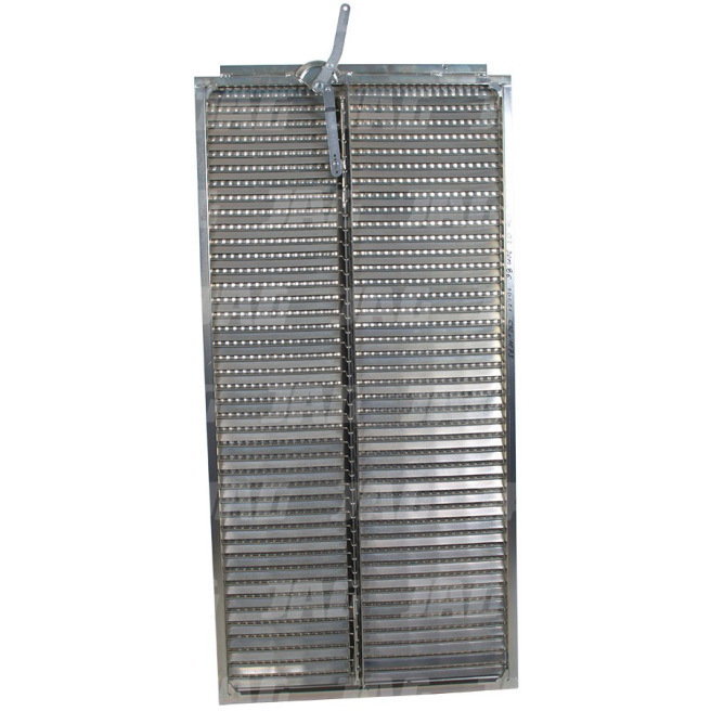 JAG05-0154 Sito Å¼aluzjowe ocynkowane dolne lamela 10mm