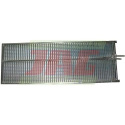 JAG05-0155 Top galvanized louver screen, 22mm Premium lamella