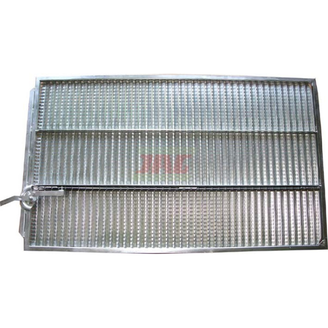 JAG05-0044 Sito Å¼aluzjowe ocynkowane dolne, lamela-10mm Premium