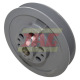 JAG05-0283+JAG05-0287 KoÅ‚o pasowe wialni kompletne 250mm JAG PREMIUM