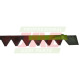 JAG01-0078 Kosa Claas 2,60m 2-bagn. /JAG sections 611203/ kpl.
