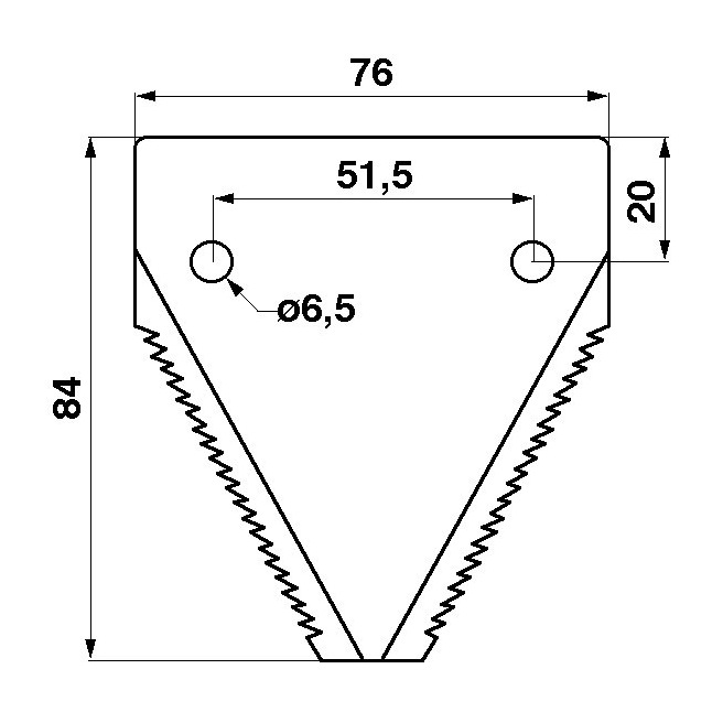 JAG01-0025 NoÅ¼yk kosy RADURA