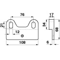 Bouton de tête de faux JAG01-0043 PREMIUM