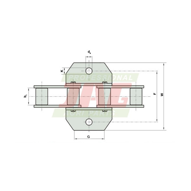 JAG04-0066 PrzenoÅ›nik pochyÅ‚y sÅ‚omy ROLLON-SOLID