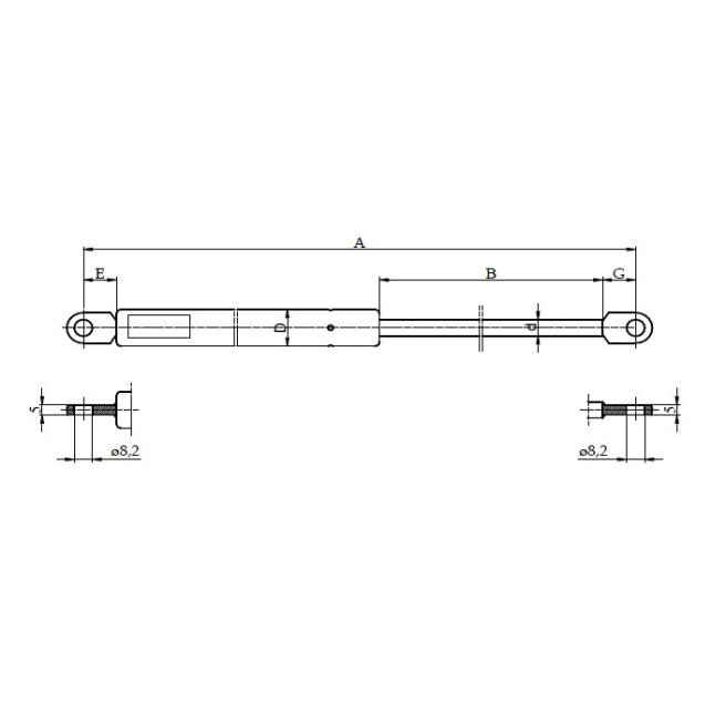 JAG99-1164 SiÅ‚ownik gazowy JAG