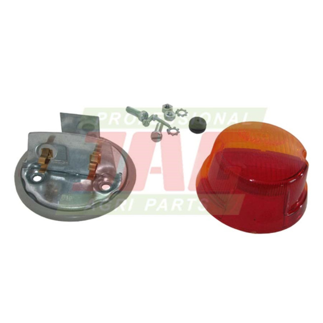 JAG08-0273 Lampa pozycyjna z kierunkowskazem pomaraÅ„czowo-czerwona HELLA