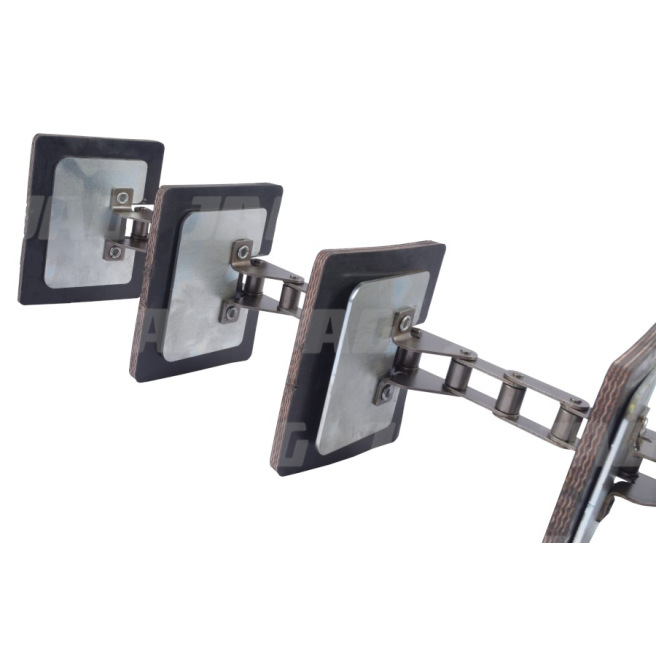 JAG04-0100 PrzenoÅ›nik Å‚aÅ„cuchowy kompletny (Å‚opatki nitowane) JAG