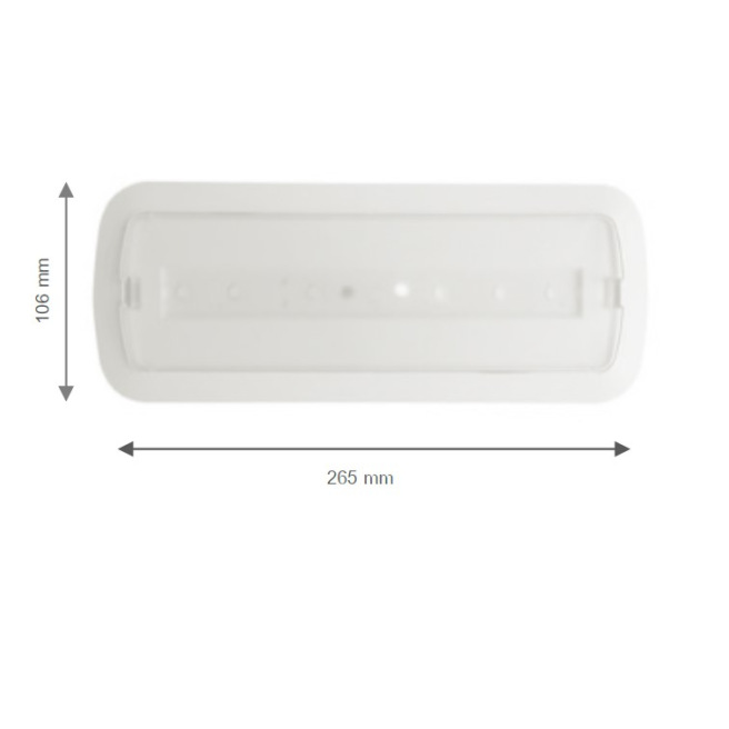 LED LUMIERE D'URGENCE 3w + ROOF KIT