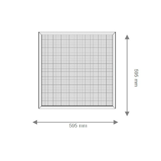 PANNEAU LED 600x600 40W
