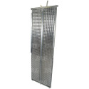 JAG05-0054 Top galvanized louvered screen 3D, lamella-22mm