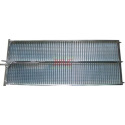 JAG05-0055 Grille à persiennes galvanisée 3D, lamelles 22 mm Premium