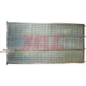 JAG05-0178 Grille à persiennes galvanisée 3D, lamelles 22 mm Premium