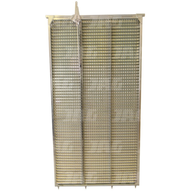 JAG05-0178 Sito Å¼aluzjowe ocynkowane gÃ³rne 3D, lamela-22mm Premium (po naprawie)