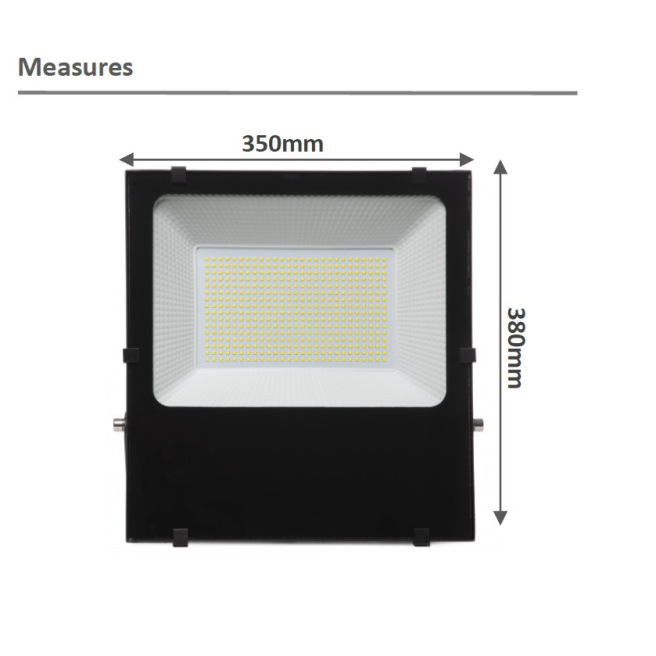 PROFESSIONAL LED FLOOD LIGHT SMD 200W PHILIPS 130LM/W