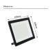 PROJECTEUR LED SLIM SMD 100W